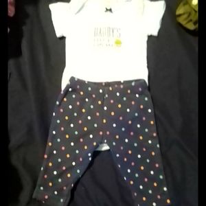 2 onesies and matching pants